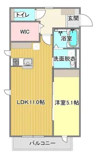 ◆ペルラ ノアール【1階】の間取り