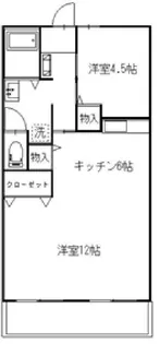 小見パレス【2階】の間取り