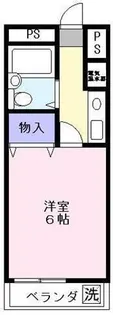 ホワイトハイツ【1階】の間取り