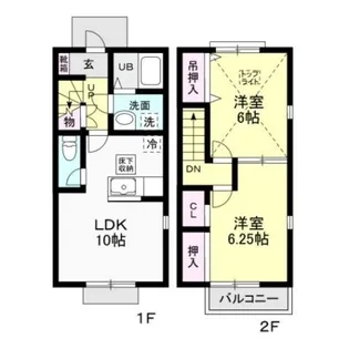 カルス大宮の間取り