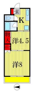 ロックグランデ【3階】の間取り