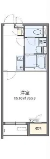 クレイノパーシモン寿【2階】の間取り