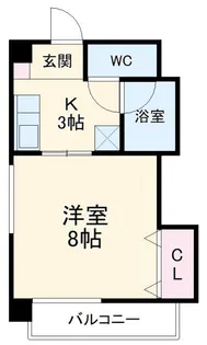サクセス高針【4階】の間取り