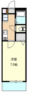 アリコヴェール【1階】の間取り