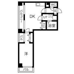 グリーンピア高崎【6階】の間取り