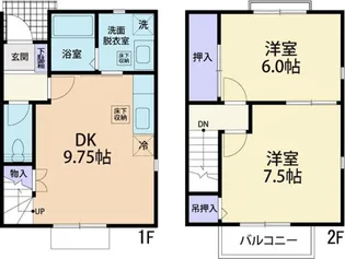 Foret Charmant Dの間取り