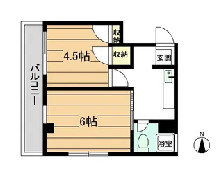 泉町ビル【2階】の間取り