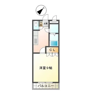 ルーミンズ・ヒル【1階】の間取り