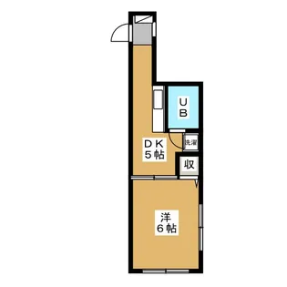 アントラクト【2階】の間取り