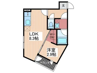 RYO.Sta.草津【3階】の間取り