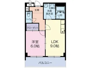 サンクノアールII【3階】の間取り