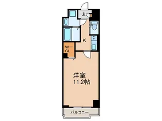 エルグランド二日市【5階】の間取り