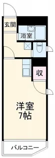 クラウドコート【4階】の間取り