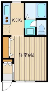 キャトル大泉学園【1階】の間取り