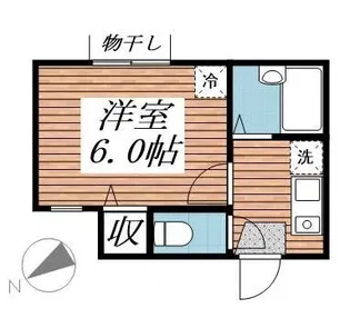 エスポワールY【1階】の間取り