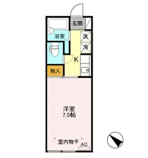 ビオラセア【2階】の間取り