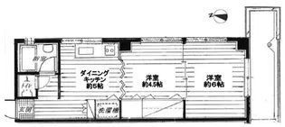 藤井ビル【4階】の間取り