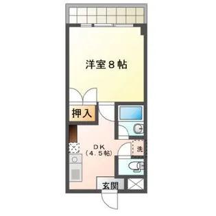 パラツィーナ光南【3階】の間取り