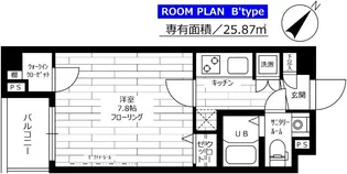 ステージファースト田園調布アジールコート【2階】の間取り