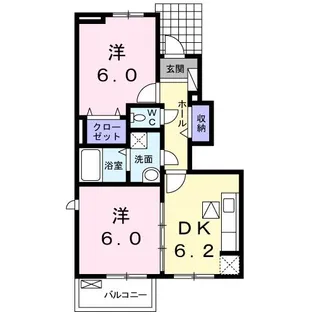 アルカンシエル・I【1階】の間取り