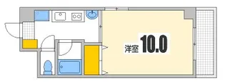 比治山グリーンビル【6階】の間取り