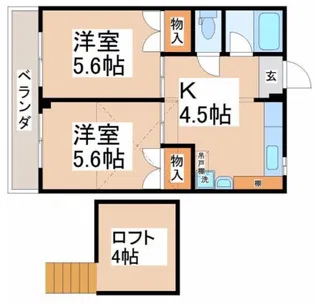 スワンレークIII【3階】の間取り