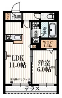 ストラーダ枡形【1階】の間取り