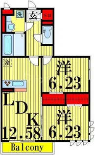 Miwastage【3階】の間取り