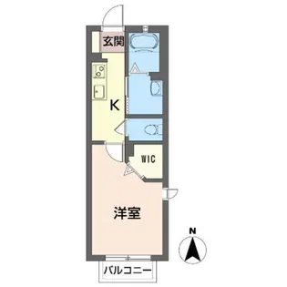サニーテラスいずみ野B【1階】の間取り