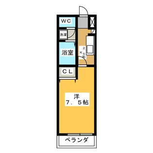 サウスノーヴァ【2階】の間取り