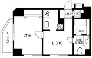 菱和パレス池袋駅前【6階】の間取り