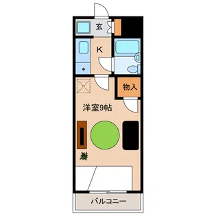 マンシンAAA【2階】の間取り