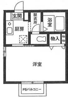 アーバン瀬崎【1階】の間取り