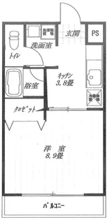 フォレストステージ【2階】の間取り