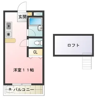ラベンダーハイツ【3階】の間取り