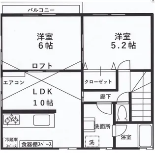 神奈川県川崎市宮前区神木本町3【アパート】の間取り