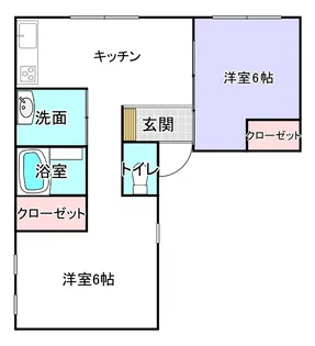 茨城県潮来市辻【一戸建】の間取り