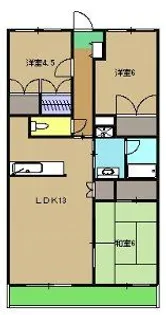 石津レジデンス【2階】の間取り