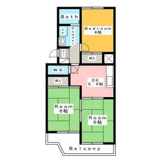 Nextマンション【3階】の間取り