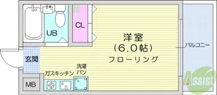 Mヒルズ本町【8階】の間取り
