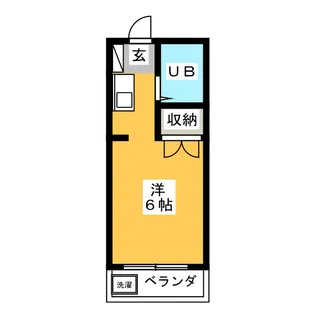 グリンデルハイム【3階】の間取り