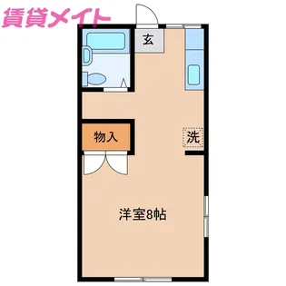 コーポウィン【2階】の間取り