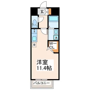 グレイスピアII【3階】の間取り