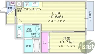 アクト1【1階】の間取り