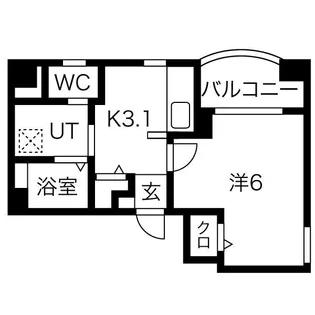 愛知県名古屋市千種区清住町1【マンション】の間取り