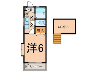 ワイルドボア95【2階】の間取り