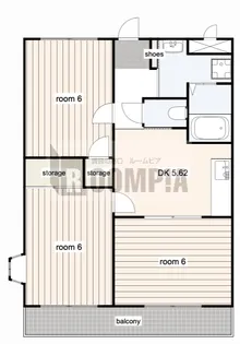 Y’s BREEZE【1階】の間取り