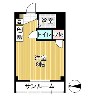 ラポールいわき【3階】の間取り