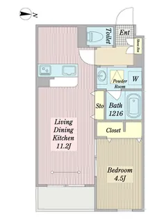 Feles【2階】の間取り