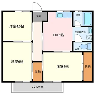 コーポ籾山【2階】の間取り